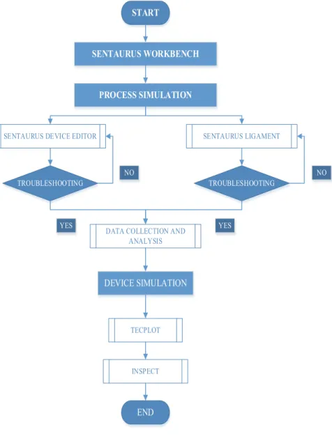 Fig. 1 Technical flowchart for the software simulation