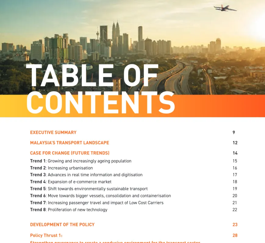 TABLE OF