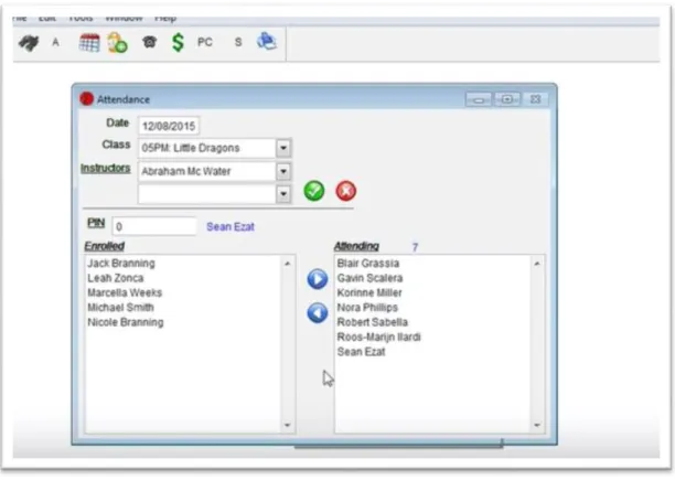 Figure 2. 2 Master Vision management system for student’s attendance management 