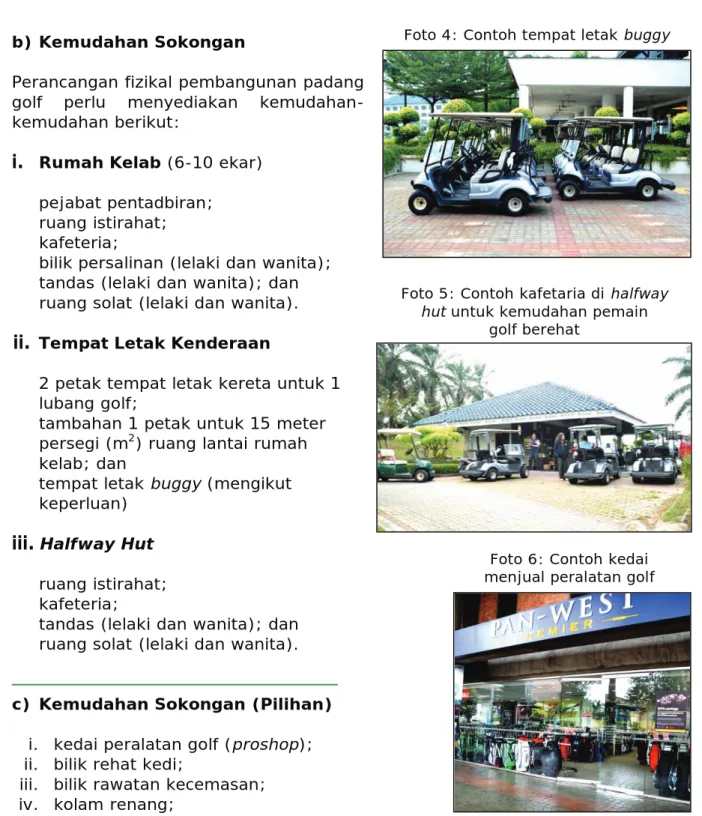 Foto 4: Contoh tempat letak buggy 