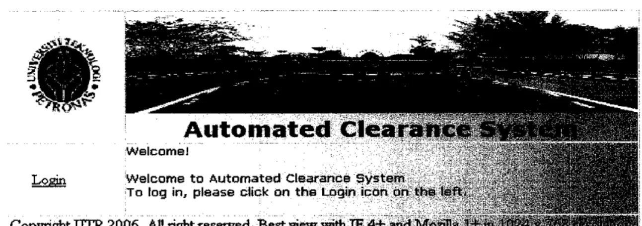 Figure 4.8: Main Page 