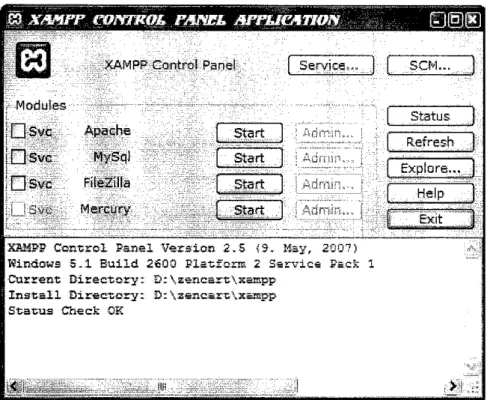Figure 3.4f- SMA Niaga website using the XAMPP software. 