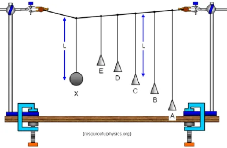 Figure 2: Experiment about Natural Frequency 