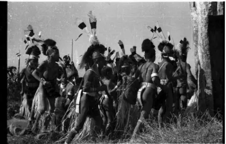 Figure 1 Head Receiving Dance at Wakching (SOAS 2015)