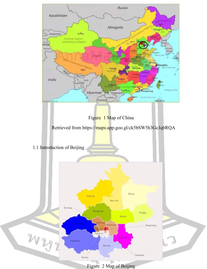 Figure  1 Map of China 