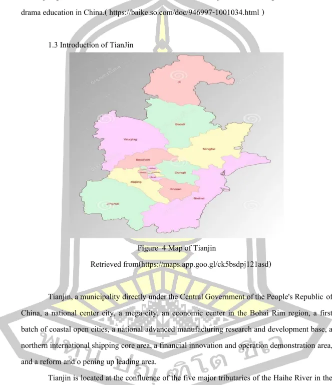 Figure  4 Map of Tianjin 