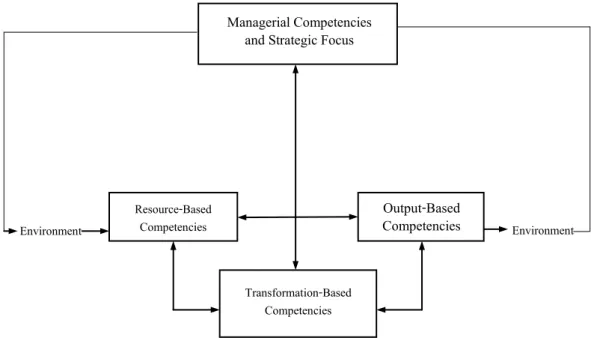 Figure 3.6  Competency-based Model   Source:  Lado, Boyd and Wright, 1992. 
