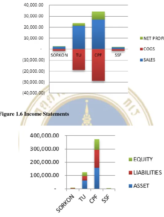 Figure 1.6 Income Statements 