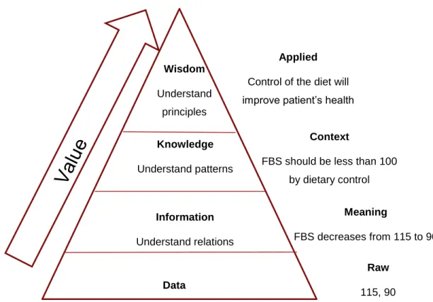 Figure 1: from data to wisdom 
