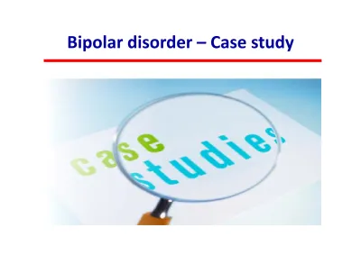 case study 143 bipolar disorder