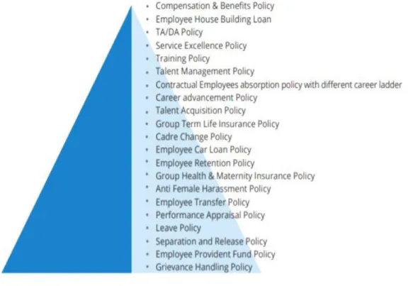 Figure 3.6: HR Policies of AFBL 