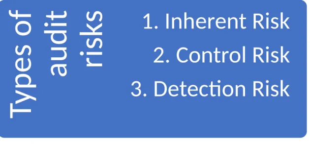 Figure 4-6 Types of audit risks