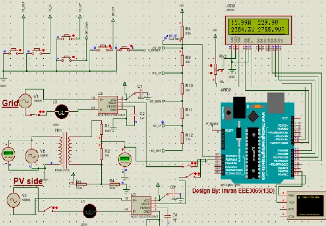 Figure 27: Bi-Directional energy meter measuring Current, Voltage &Power