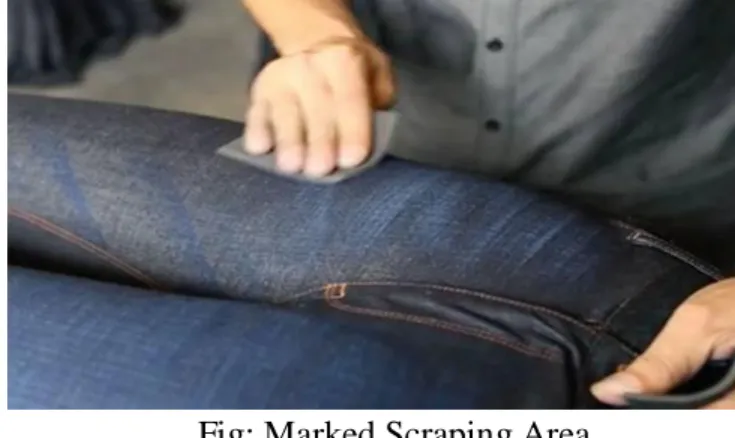 Fig: Marked Scraping Area 