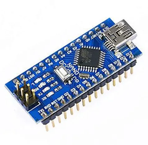 Figure :5.1 Arduino Nano board with labeled part 