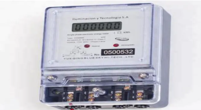 Figure 2.5.2: DIGITAL ENERGY METER  2.5.3 Battery  