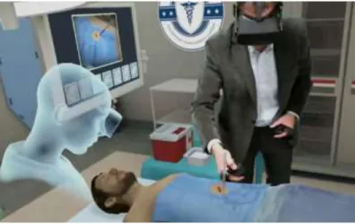 Fig. 2.5: VR in Medical Training 