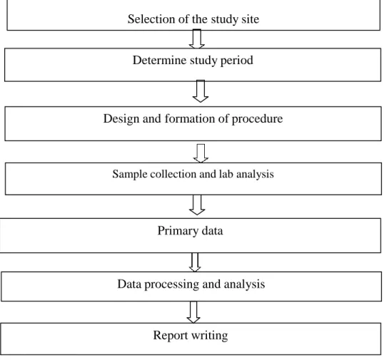 Fig 3.1: Methodology followed for the study Data processing and analysis 