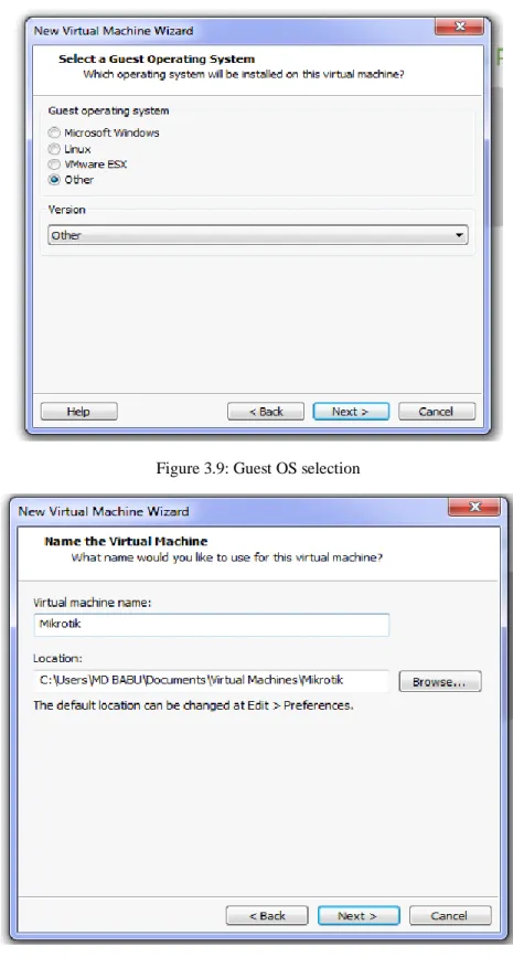 Figure 3.10: Virtual Machine Name 