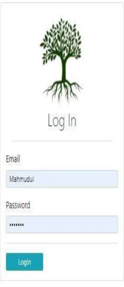 Figure 08:    Log-In page    
