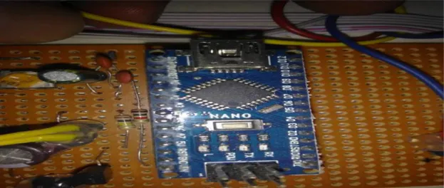 Figure 3.1: Mini USB Nano ATmega328 Microcontroller