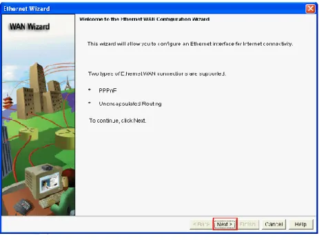 Figure 3. 6: Select fast Ethernet 