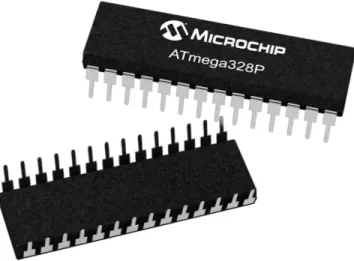 Fig. 3.2: ATMega328p Microcontroller. 