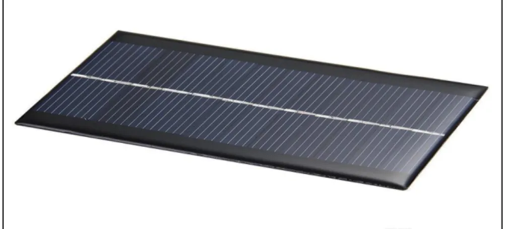 Fig 2.1: 6v 1w solar panel 