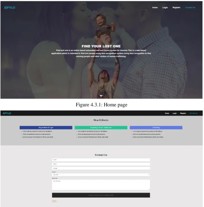 Figure 4.3.2: Home page bottom 