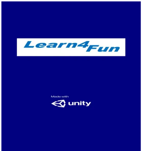 Figure 4.1: A Screenshot of the first page of Learn4Fun 