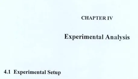 Table 4.1: The values of the parameters considered for experimental analysis. 