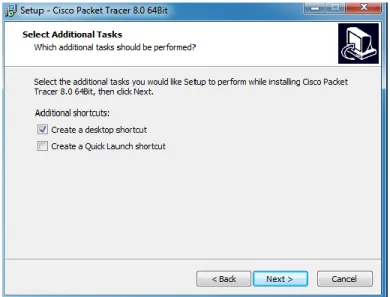 Fig. 3.5: Select additional tasks 
