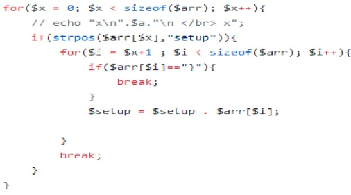 Figure 4.2: Sensor connecting program  