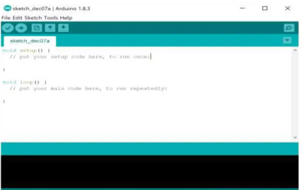 Figure 5.1: Arduino IDE interface 