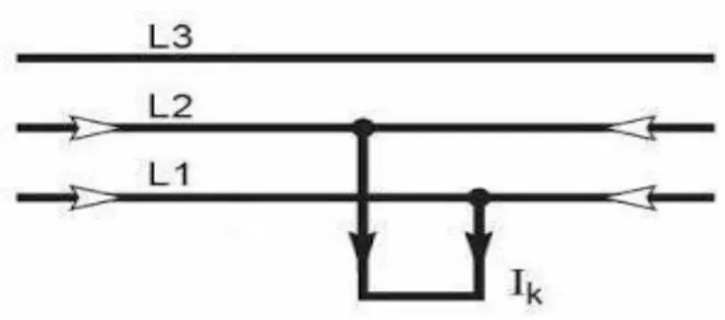 Fig no 1.2:  Line to line fault
