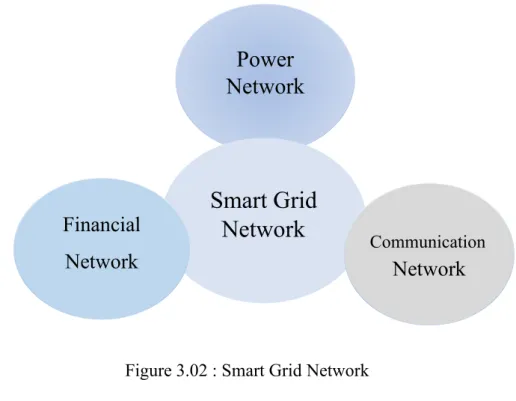 Figure 3.02 : Smart Grid Network 