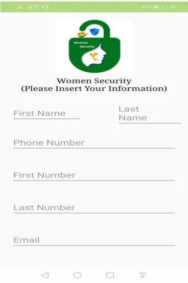 Fig 4.1.7: Settings Page 