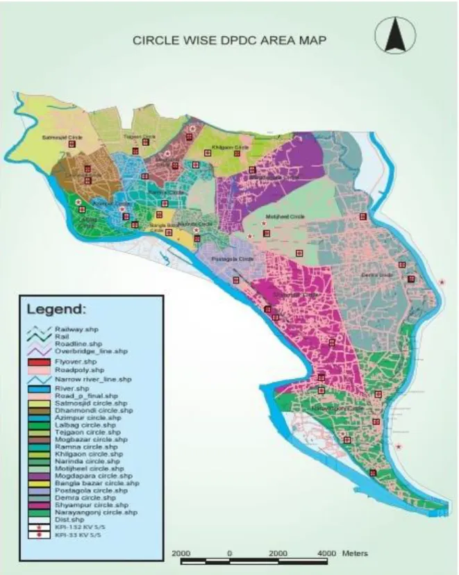 Fig 3.3: DPDC Area Map 