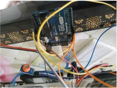 Figure 4.3 : Connecting all the components with arduino 