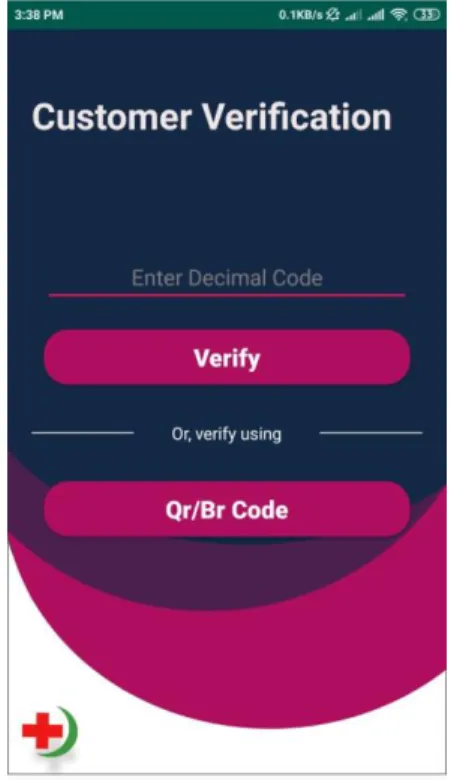 Figure 4.1.2: Verification Page 