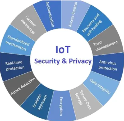 Figure 2.6: IoT Security and Privacy