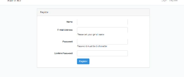 Figure 4.8: Registration page 