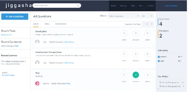 Figure 3.3: Homepage 