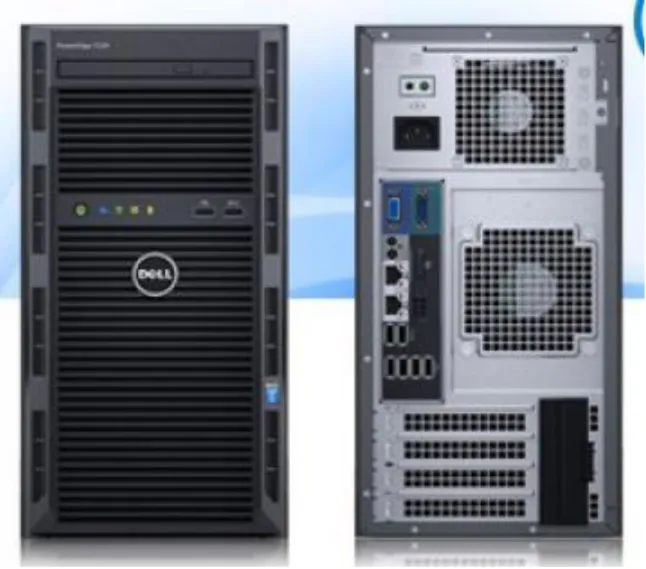 Figure 3.2: DELL PowerEdge T130 Server used by Security Management System. 
