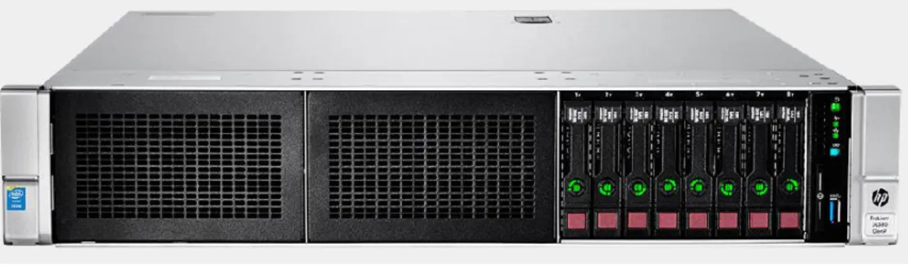 Figure 3.4: HPE ProLiant DL380 Gen9 Server used by iComplay service. 