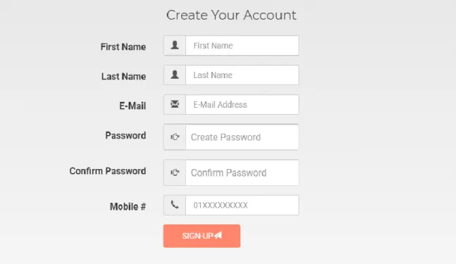 Figure 4.1.4: User Registration Form 