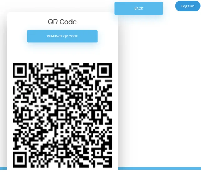Figure 3.2.9: QR Code of Vaccination Certificate