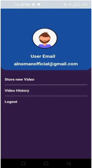 Figure 1.5: Reset password  Figure 1.6: User profile 