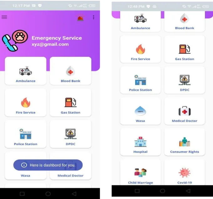 Figure 1.7: Service List 