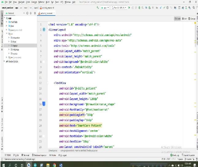 Figure 3.5.1: User Login XML Code 